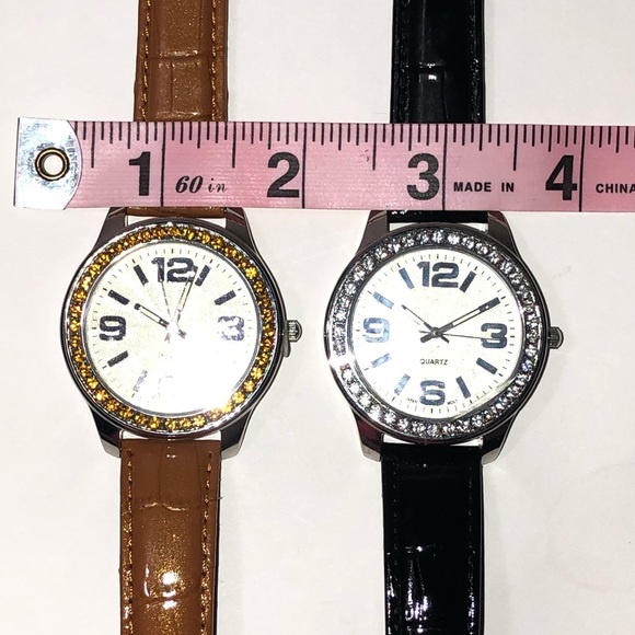 CRYSTAL LEATHER WATCH - Picture 10 of 13